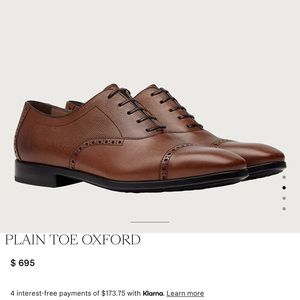 Ferragamo PLAIN TOE OXFORD size 42EU (9 )